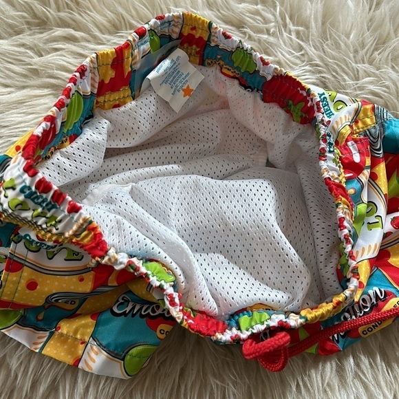 KRIO COLOR Tomato Can Emotion Swimming Trunks in Yellow cheesy love small - Picture 5 of 9